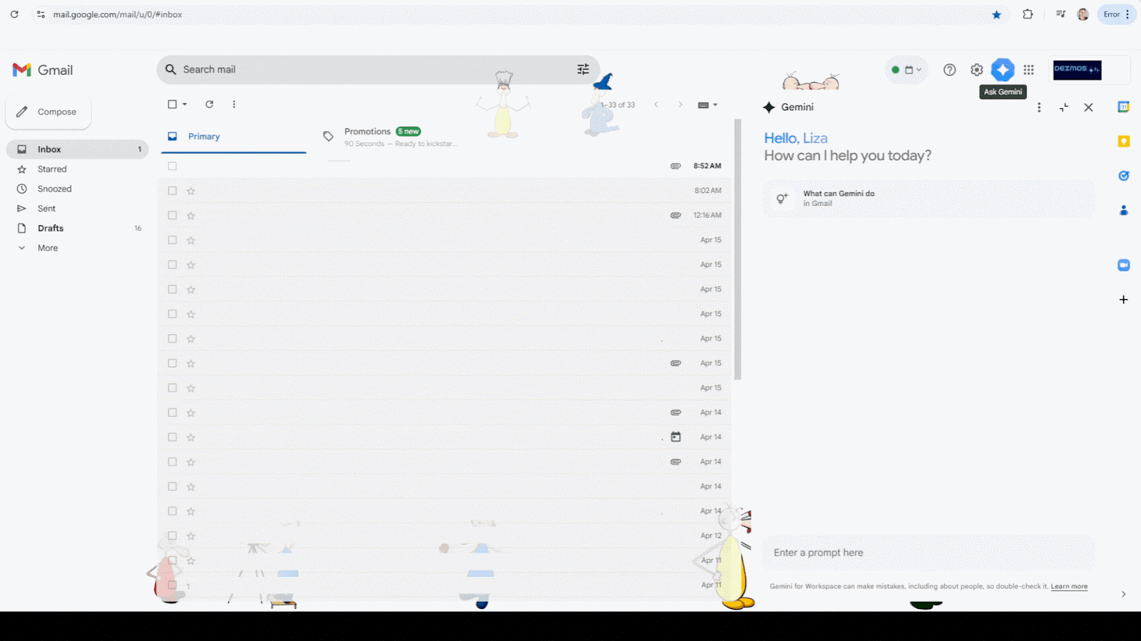 Gemini Gmail